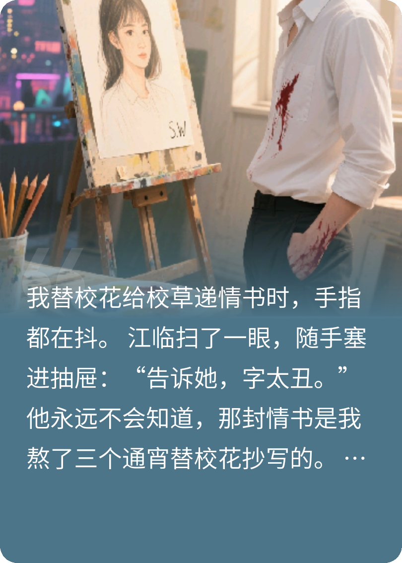 錯(cuò)位情書后，高冷校草為我打架
