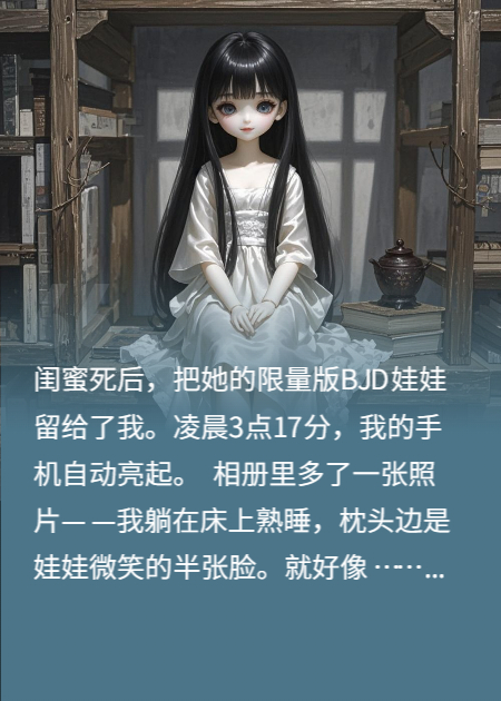 娃娃周婷的故事在哪本小说里阅读？