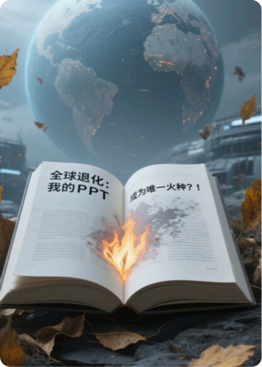 全球退化：我的PPT成為唯一火種
