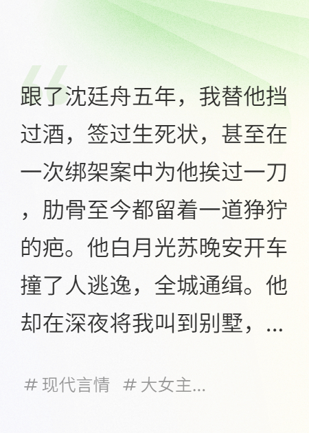 我是秘書，老板讓我替他白月光坐牢