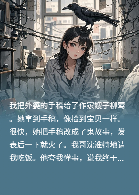 用外婆手稿改鬼故事，嫂子悔瘋了