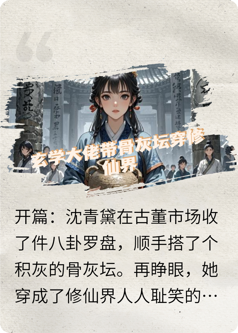  玄学大佬带骨灰坛穿修仙界