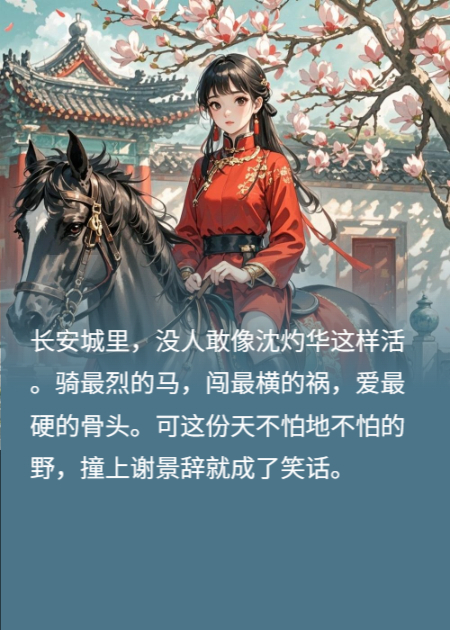嫡女灼華：前有渣男瞎眼，后有竹馬哄懷