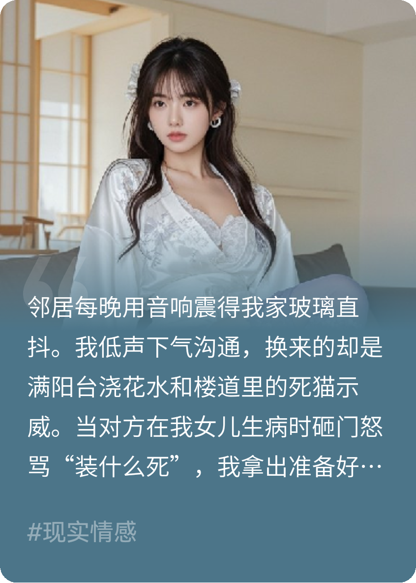 整治恶邻，以噪攻噪，物理退治