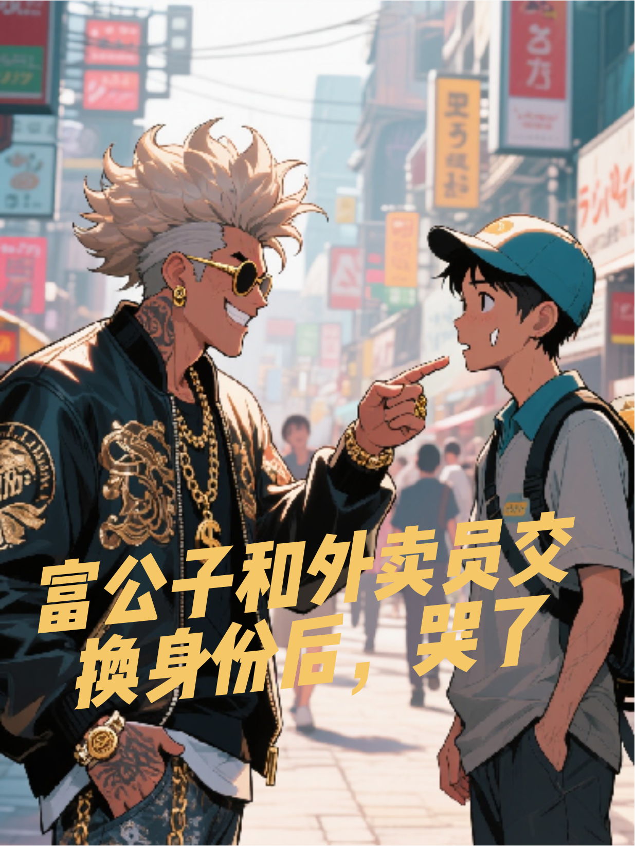 富公子和外卖员交换身份后，哭了