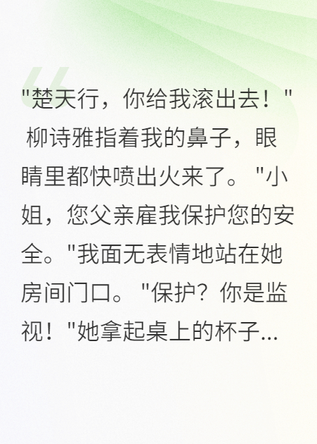 退役兵王在小城全章阅读