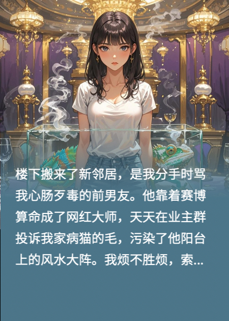 我家病貓的毛，毀了前任的財(cái)神爺