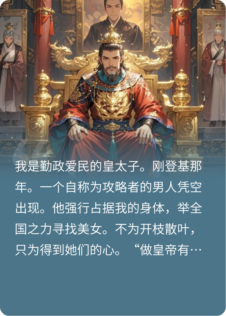 我是皇帝，攻略者讓我做舔狗？