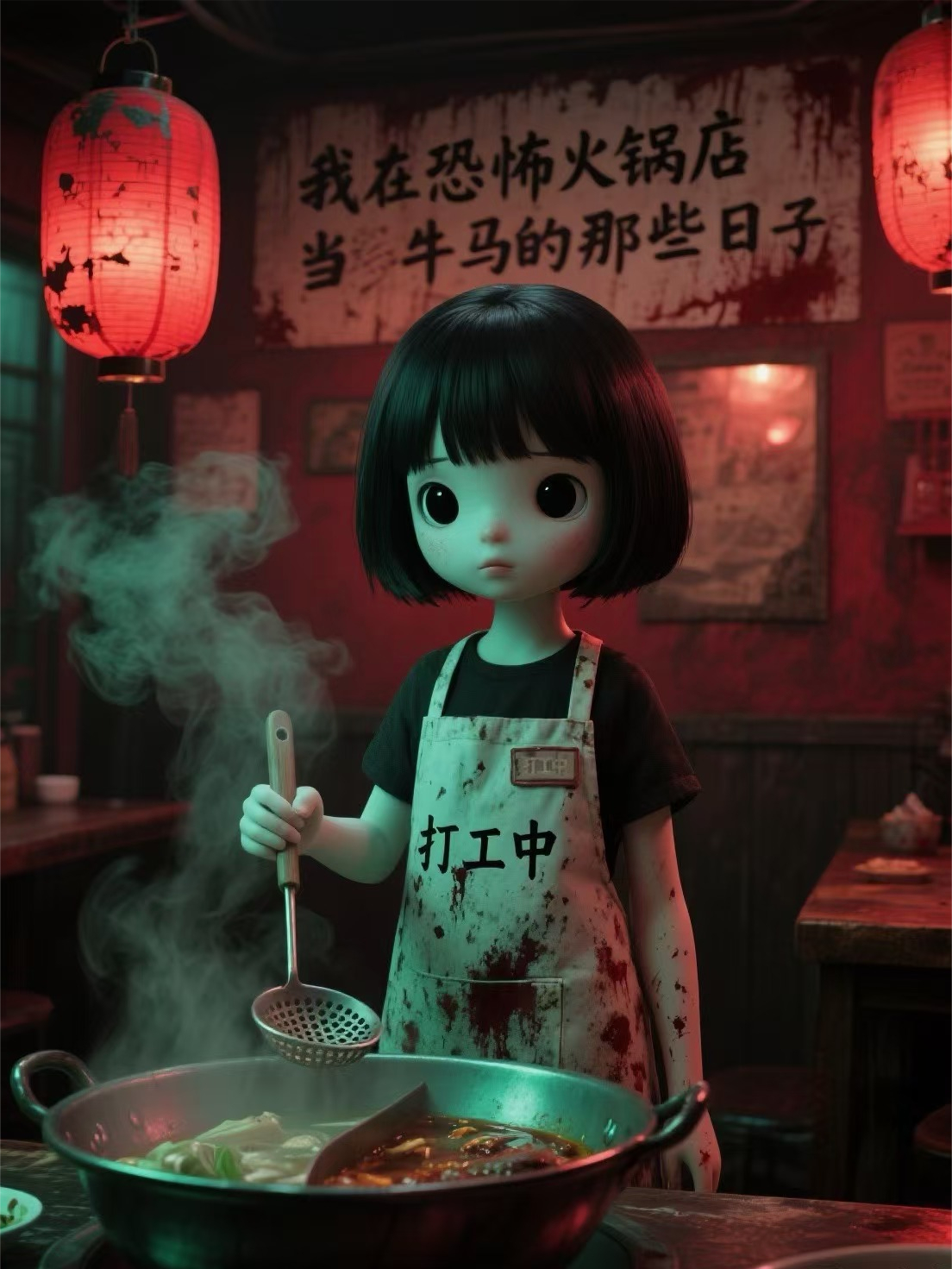 我在恐怖火鍋店當牛馬的那些日子