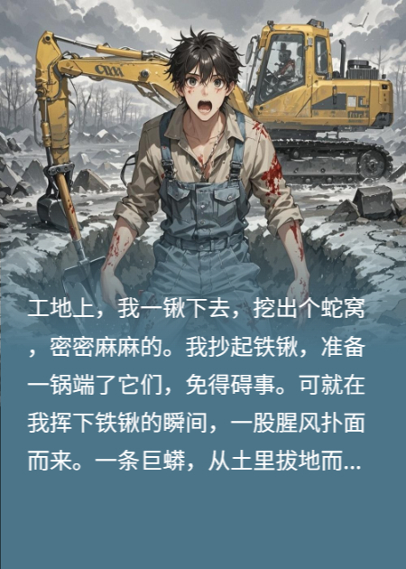 工地挖到蛇窩，深淵下的千年秘境