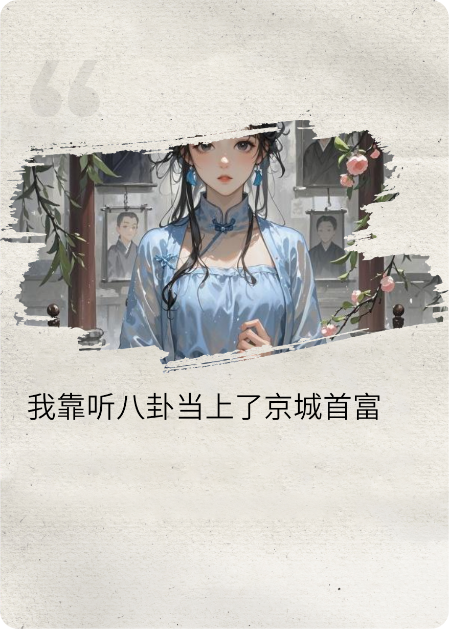 我靠听八卦当上京城首富无弹窗全文
