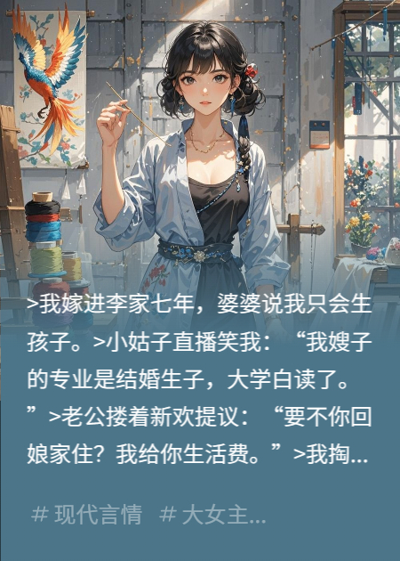 我靠繡花針打臉全網(wǎng)