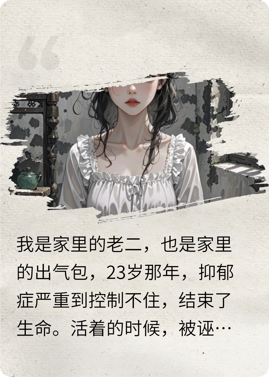 我被家人逼死，成鬼把全家吓疯了