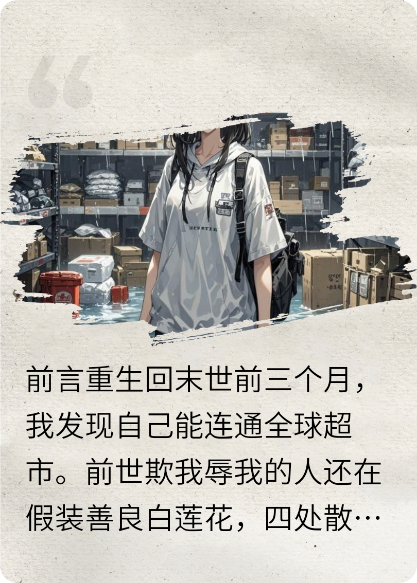 囤滿物資后，我直播審判末世白蓮