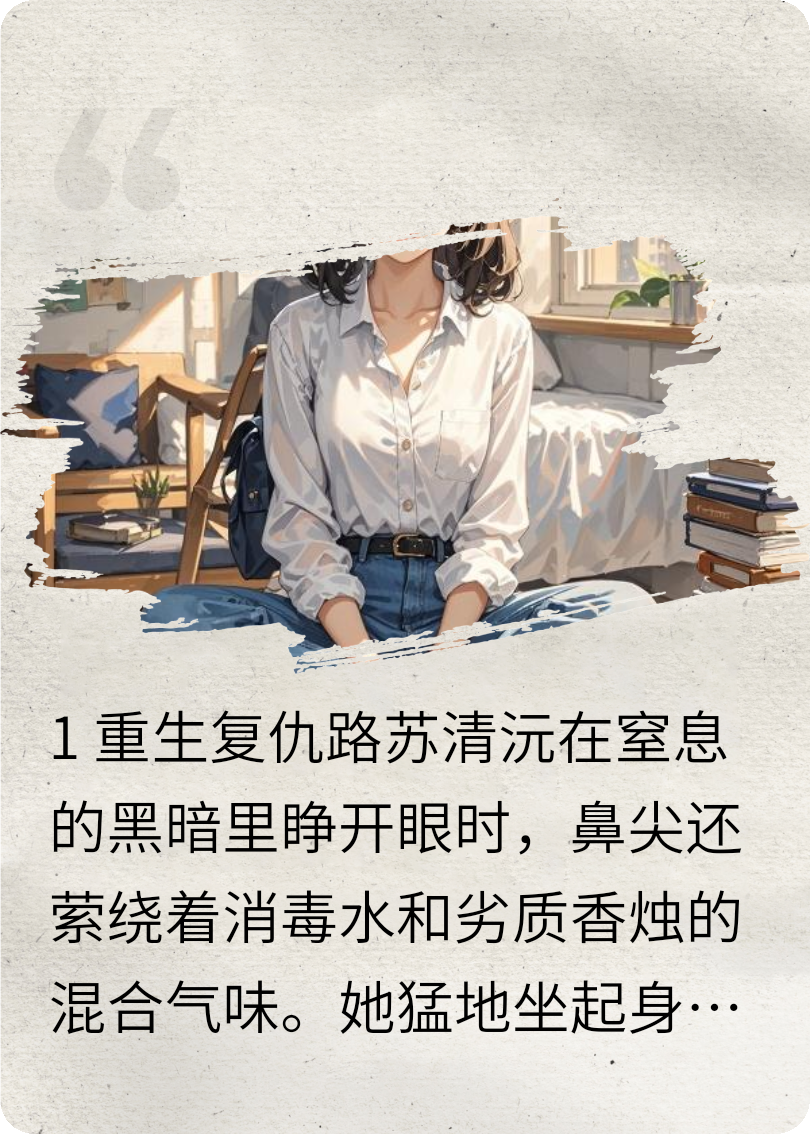 主角是苏清沅苏曼妮陈景明的小说叫什么名字？