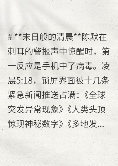 陈默林真演绎的精彩情节
