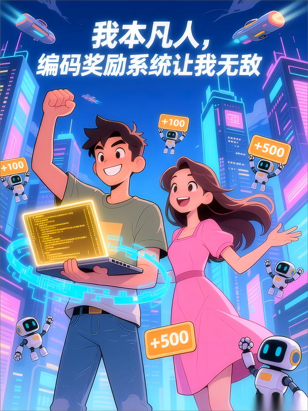 我本凡人，编码奖励系统让我无敌