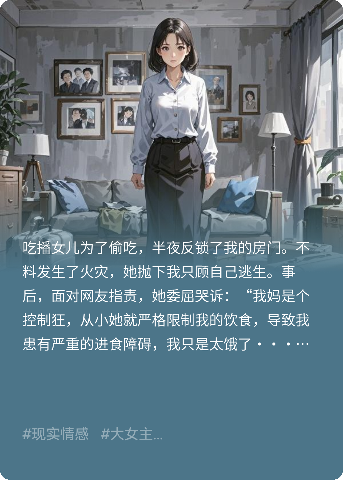 吃播女兒想減肥，我不管了