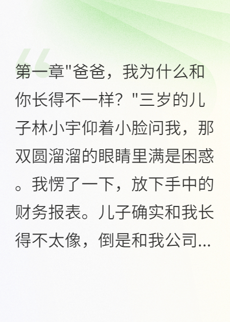 妻子背我给助理怀孕三年瞒天过海