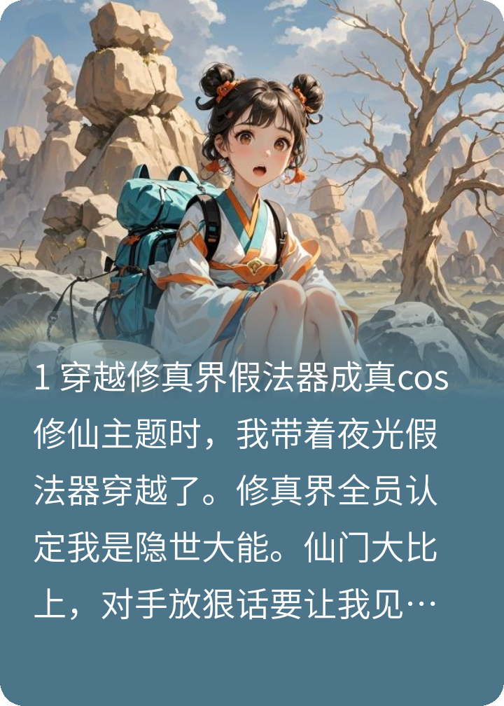 我的COS道具被高冷剑尊当真了