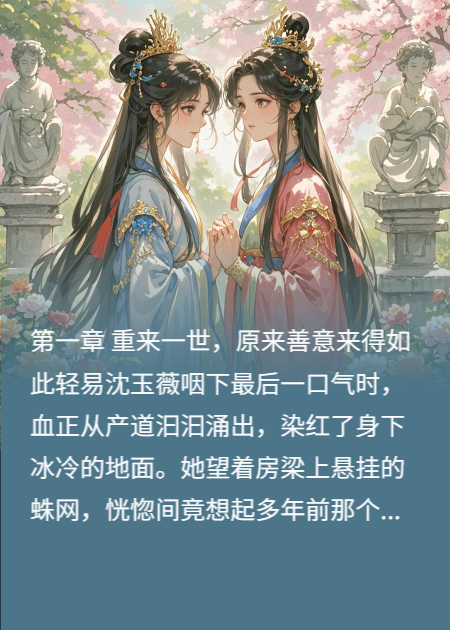 沈玉薇沈清辞萧煜的故事在哪本小说里阅读？