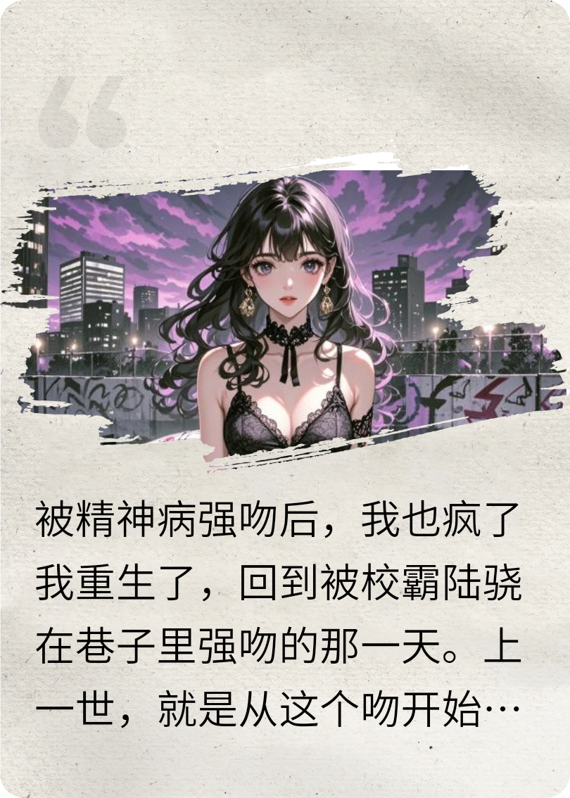 被精神病強吻后，我也瘋了