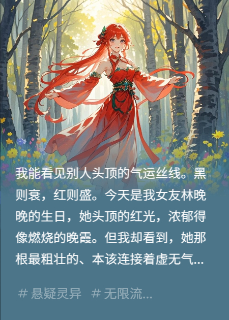 我能看見(jiàn)別人的氣運絲線(xiàn)，發(fā)現女友連著(zhù)一具干尸