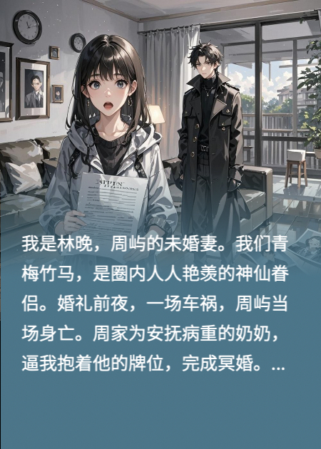 我抱著骨灰盒結(jié)婚，死去的未婚夫在臺下看我