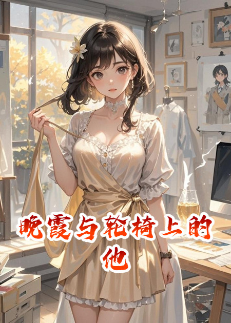 晚霞與輪椅上的他