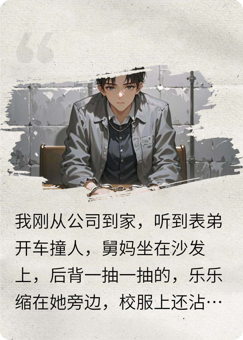 表弟開(kāi)車(chē)撞人，全家競讓我去坐牢