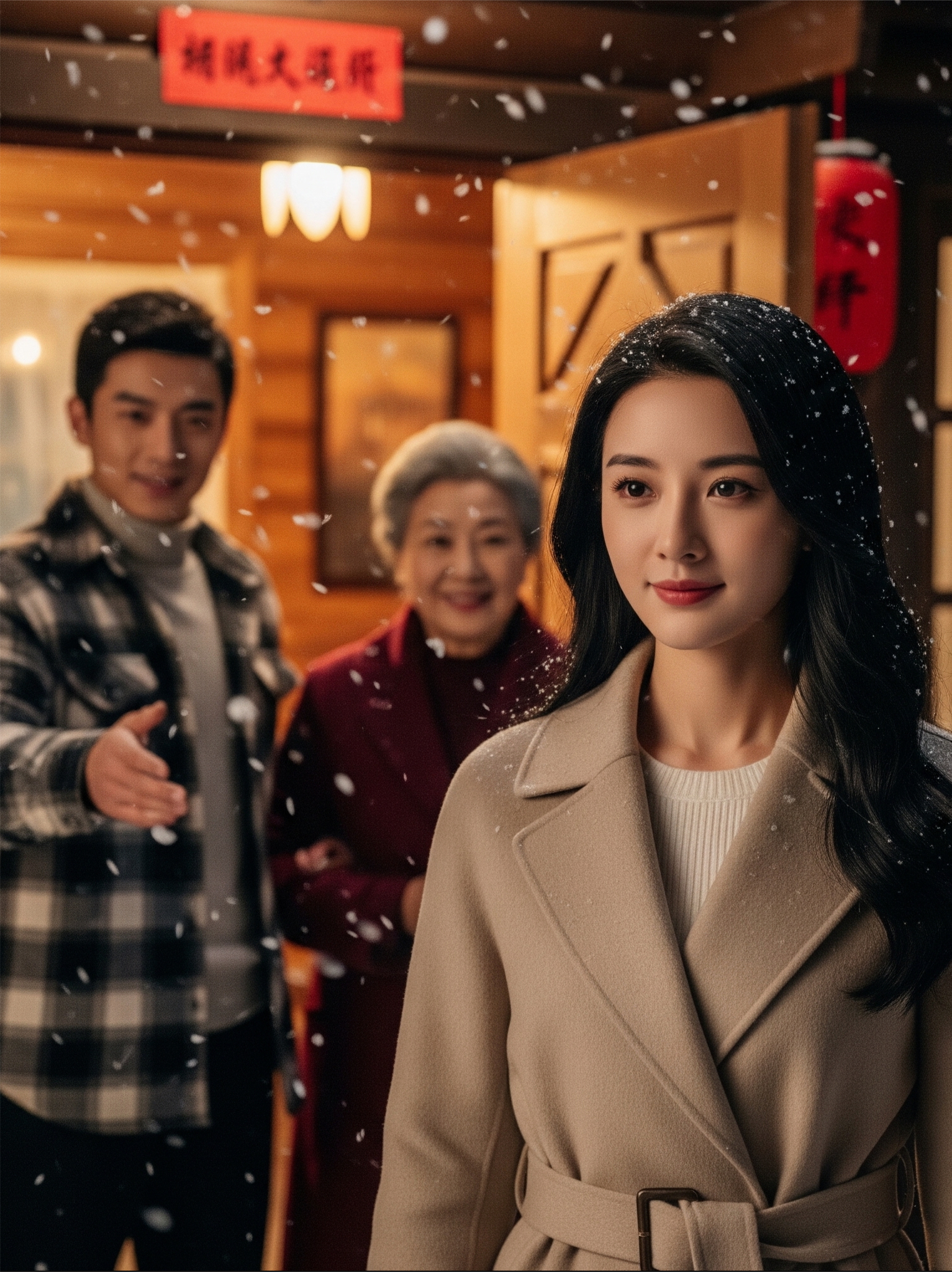 暴風(fēng)雪夜后，女霸總她賴著不走了