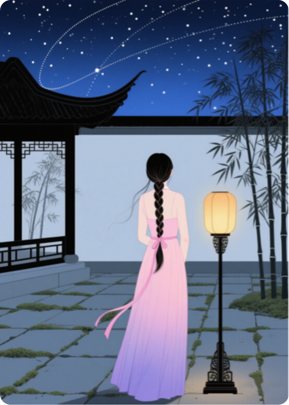 滿(mǎn)目星回又思卿～