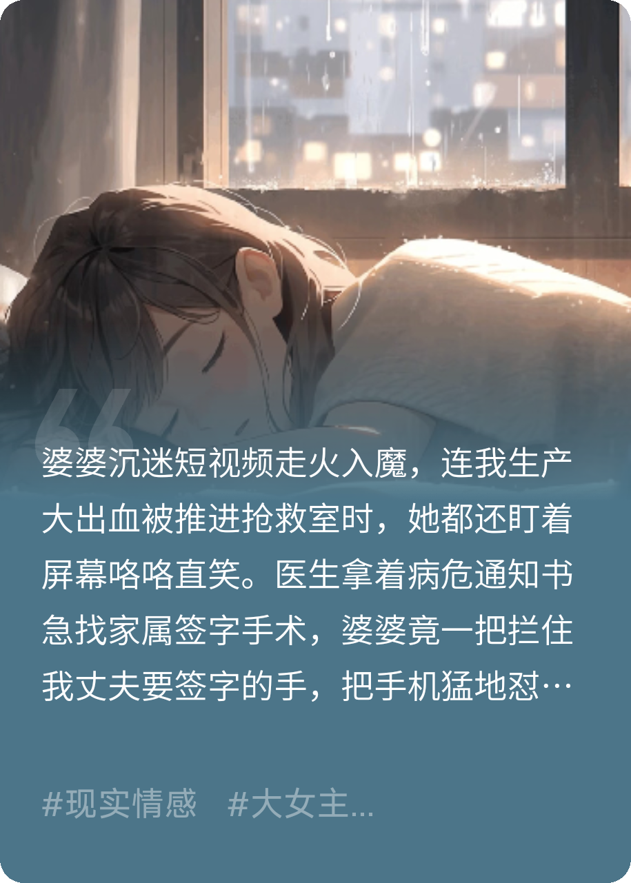 懷孕大出血，婆婆讓我喝偏方
