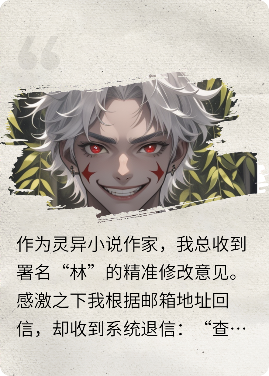 稿件反饋來(lái)自百年前郵箱