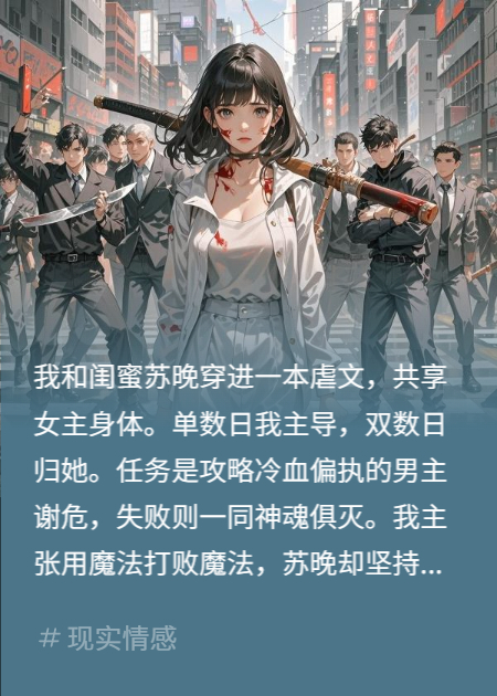 虐文女主精神分裂，偏執男主瘋了