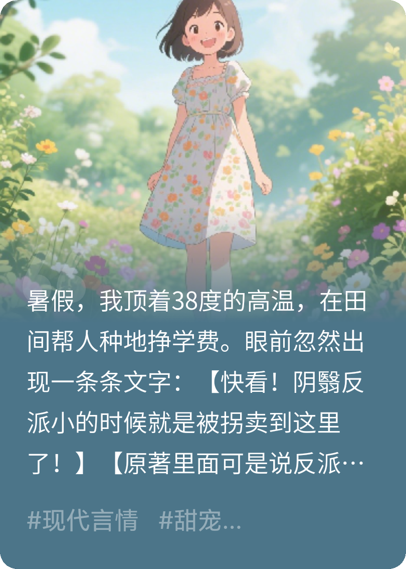 路人甲的我，買走被拐的偏執(zhí)反派