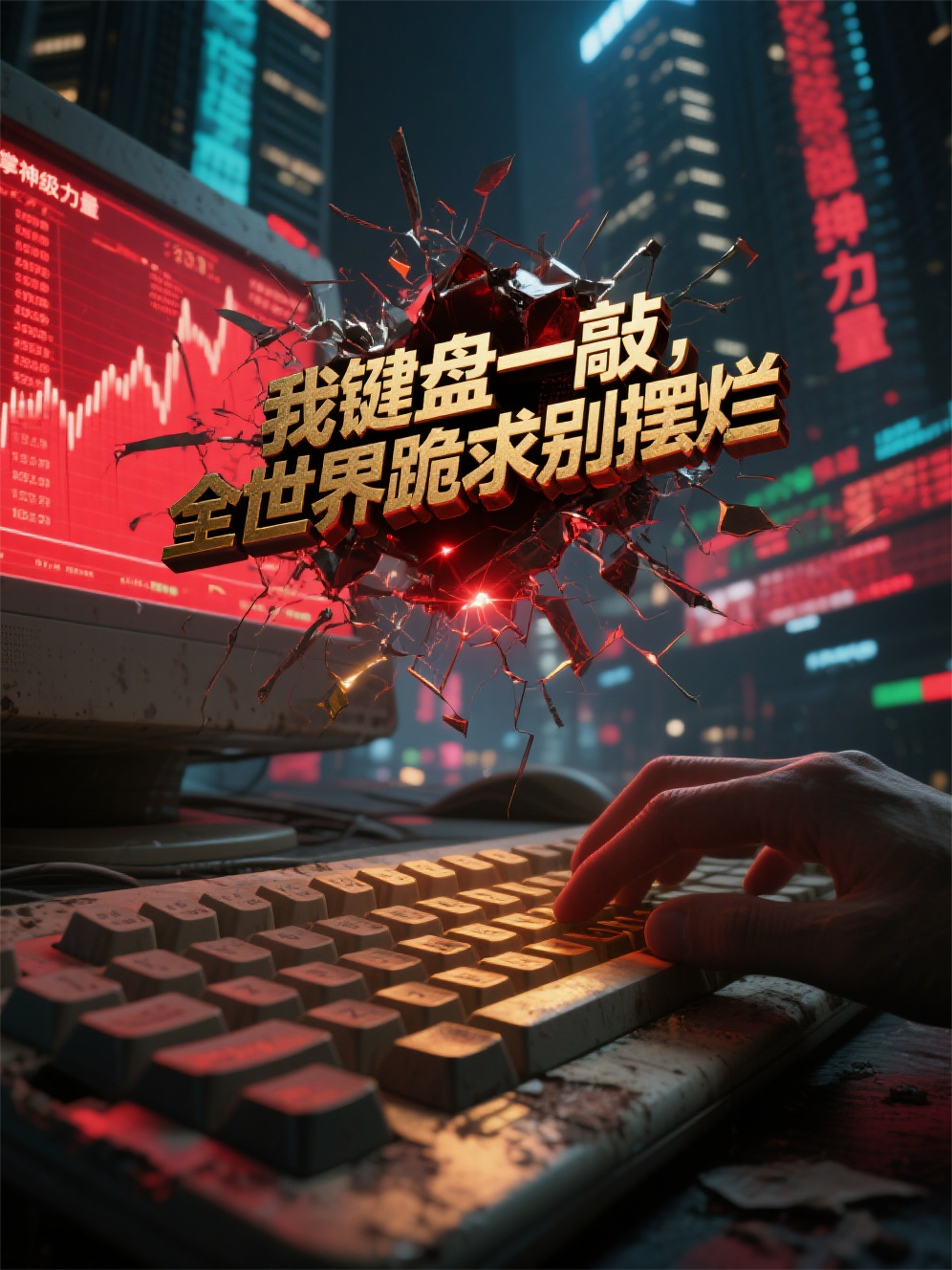我鍵盤(pán)一敲，全世界跪求別擺爛