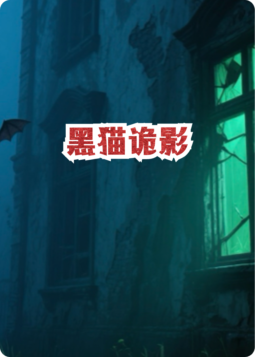 黑貓詭影