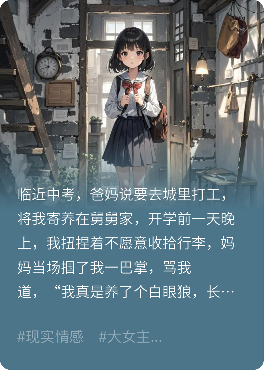 弟弟出生后，爸媽讓我寄人籬下