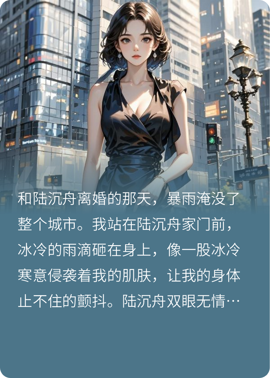 離婚后前夫跪求，我已是頂流
