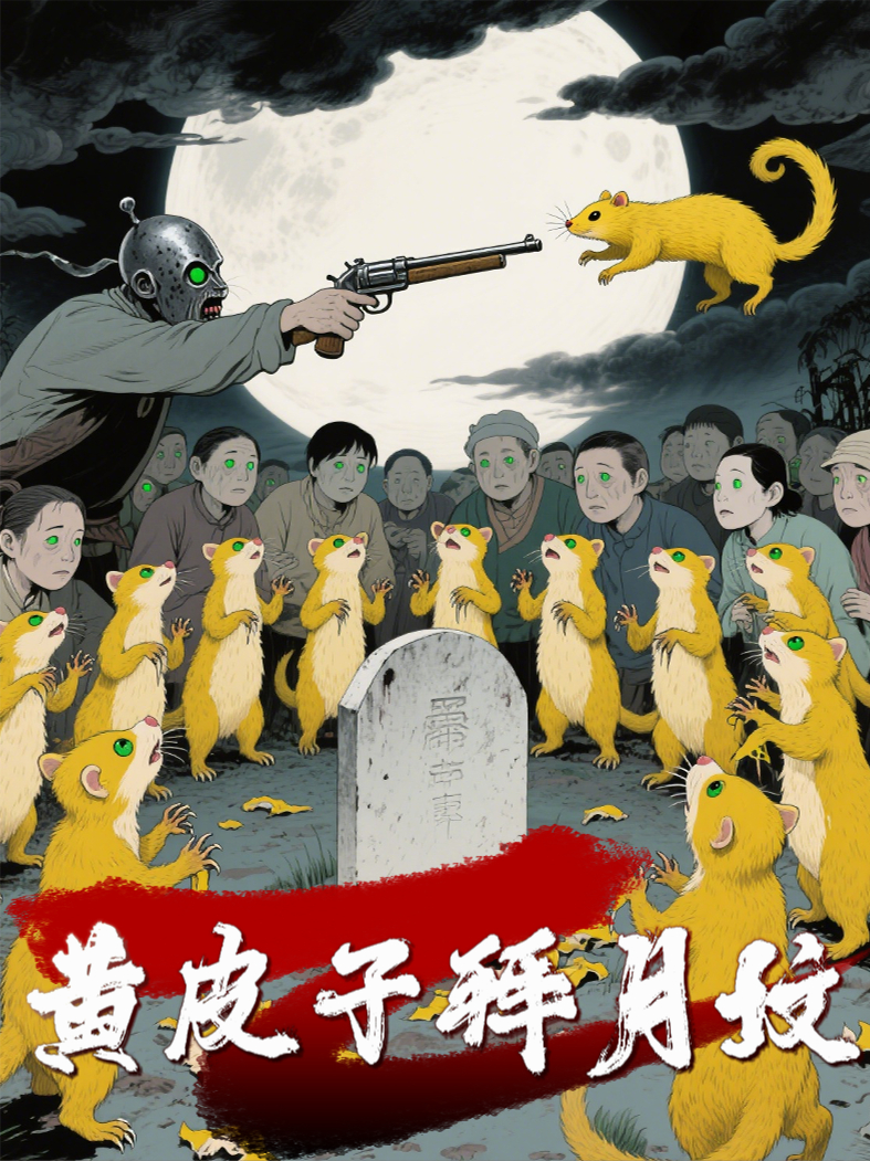 黃皮子拜月墳