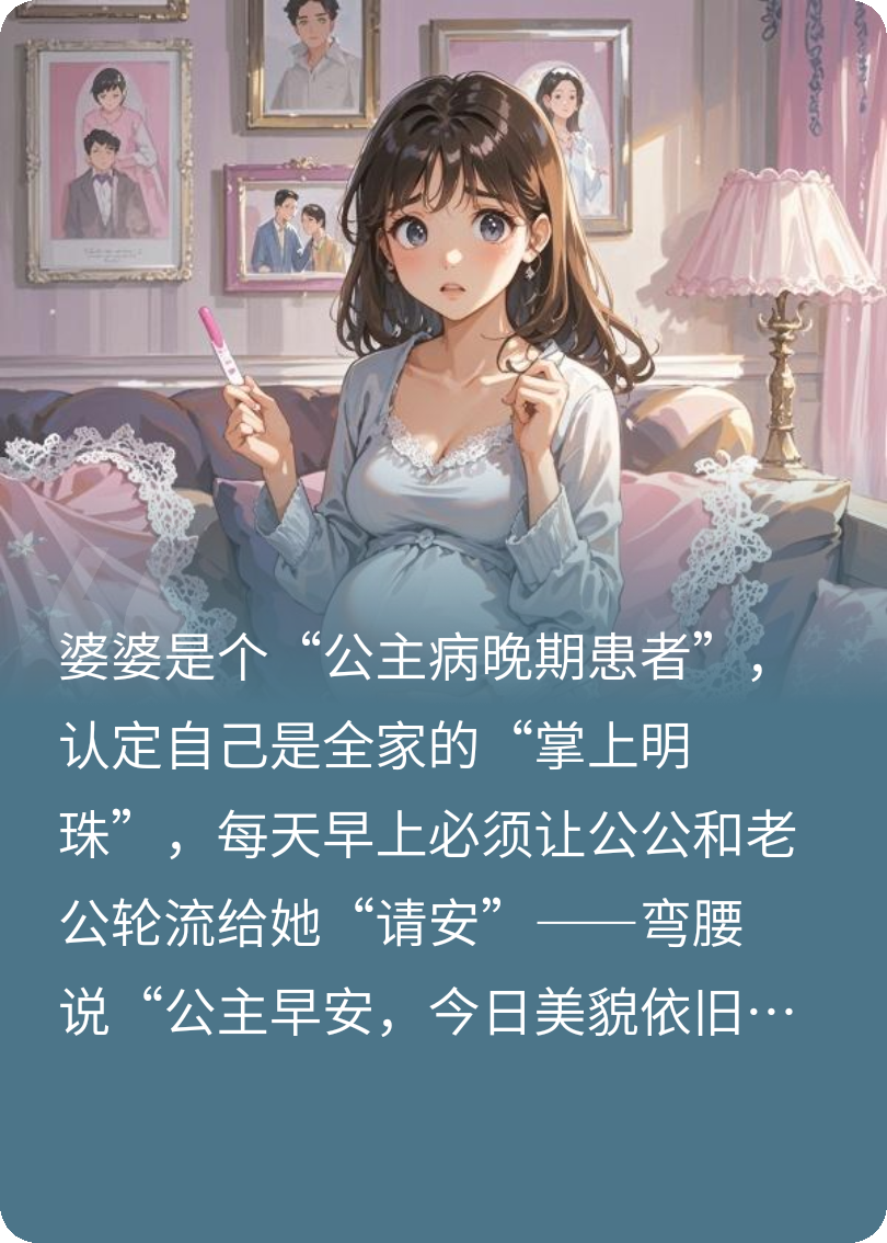 婆婆是“公主”，跟孫子爭寵愛