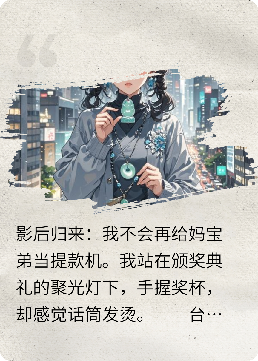 從拒絕給媽寶弟當提款機開(kāi)始