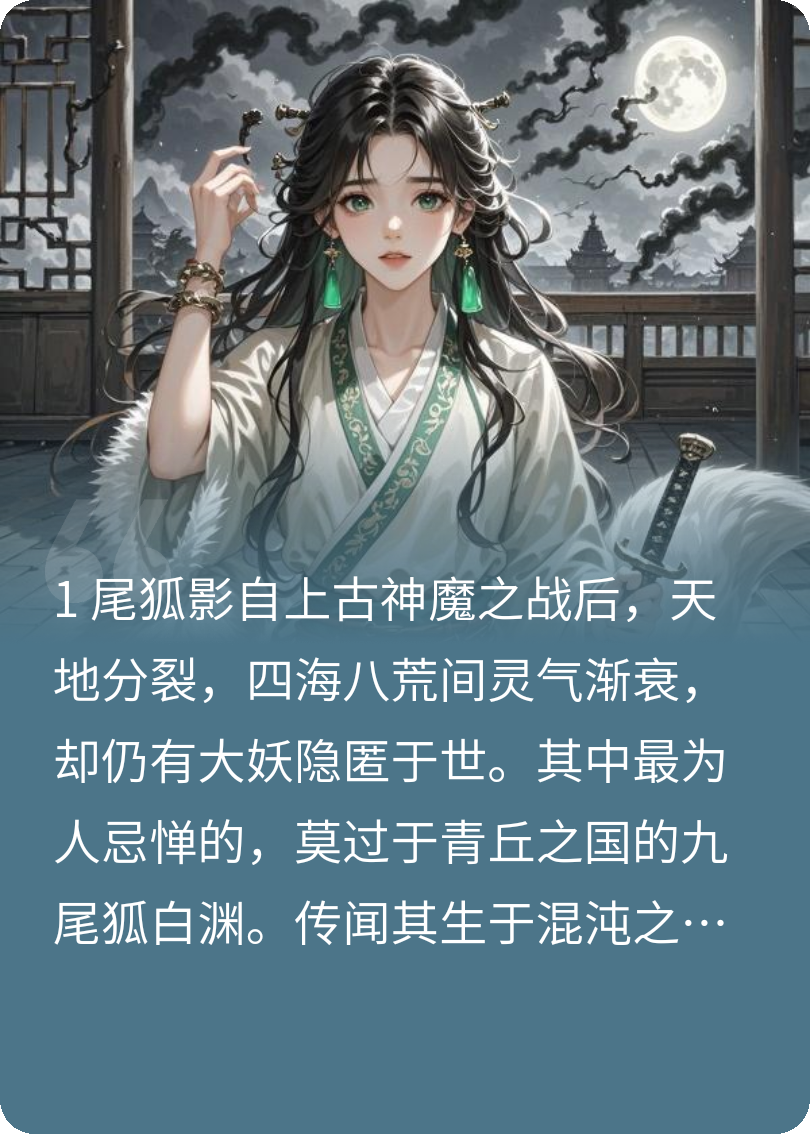 哪本书讲述了小夭白渊的情节？