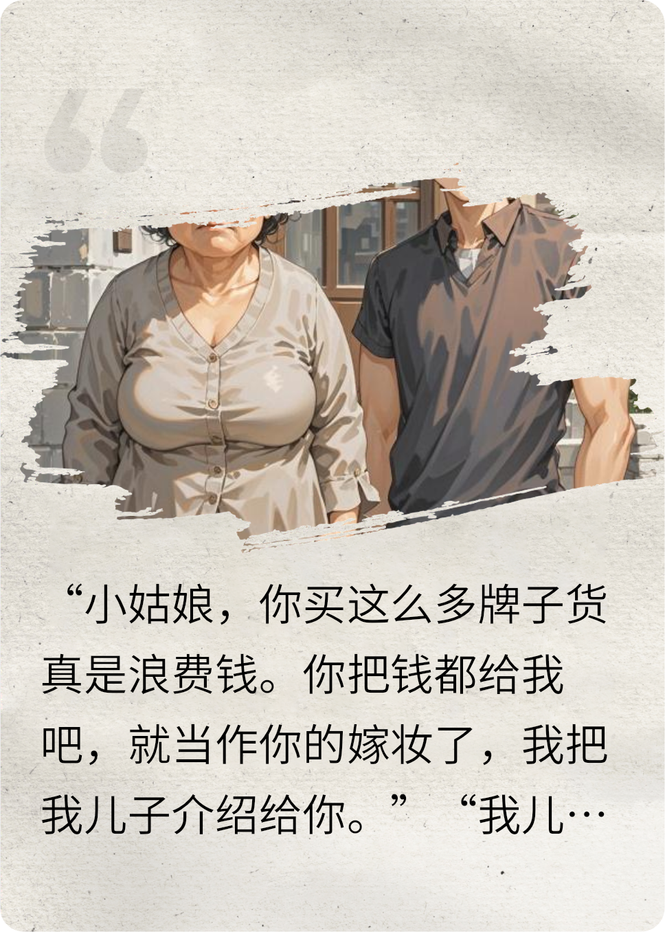 保潔阿姨讓我把房子過(guò)戶(hù)給她兒子