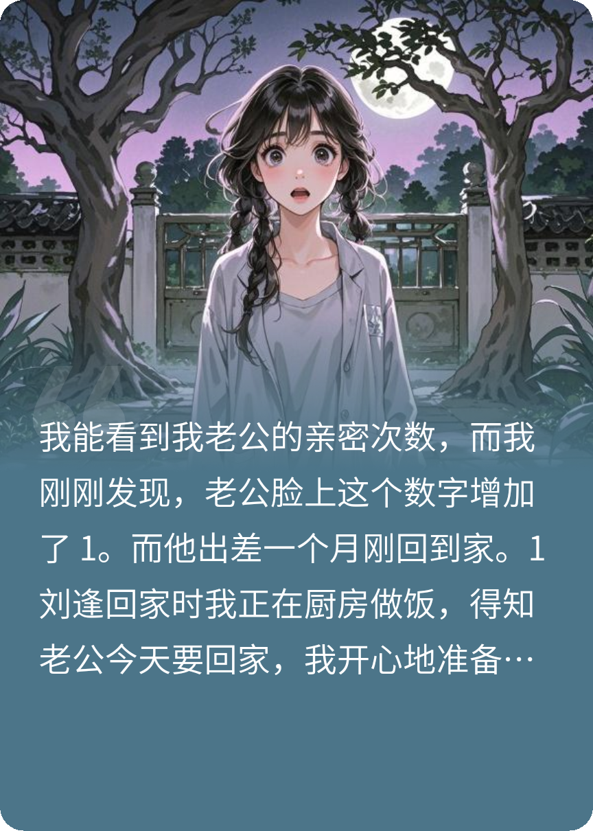 我能看到老公臉上的親密次數(shù)