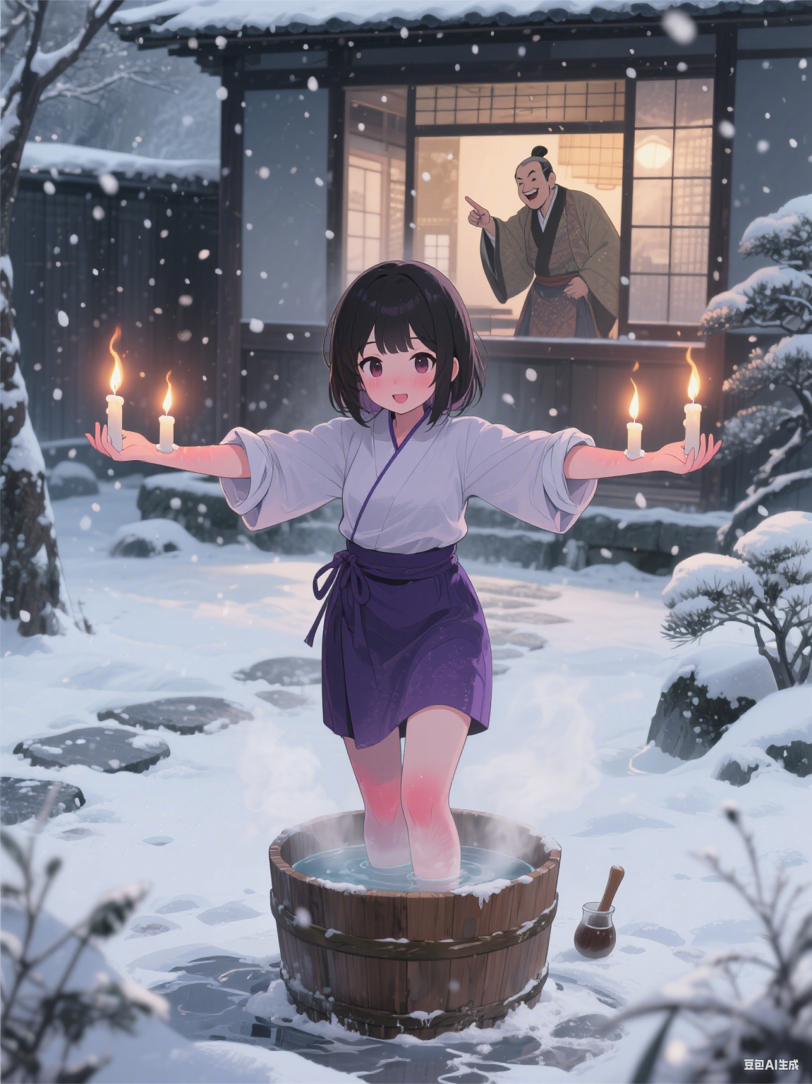 九霄寒夜：人燭