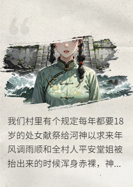 老家的傳統(tǒng)河神祭