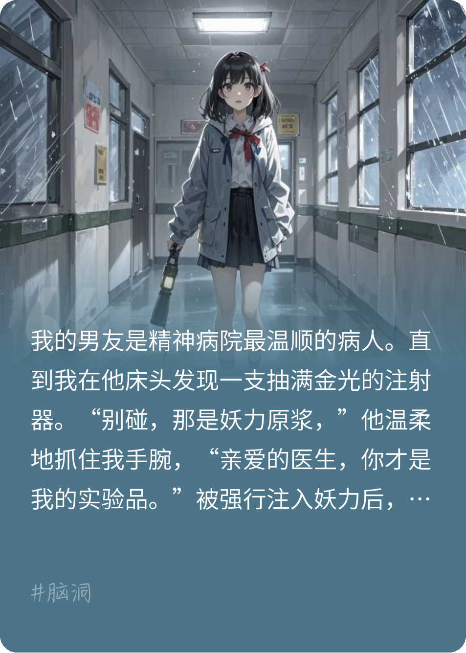 我在精神病院捉妖无删减好文
