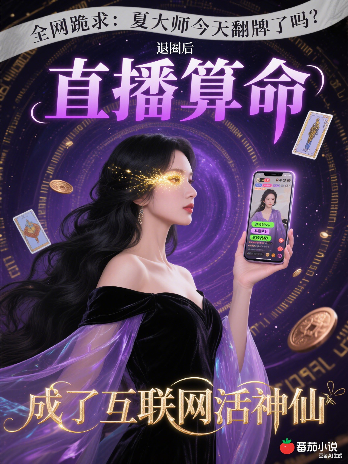 退圈后，直播算命成了全網(wǎng)活神仙